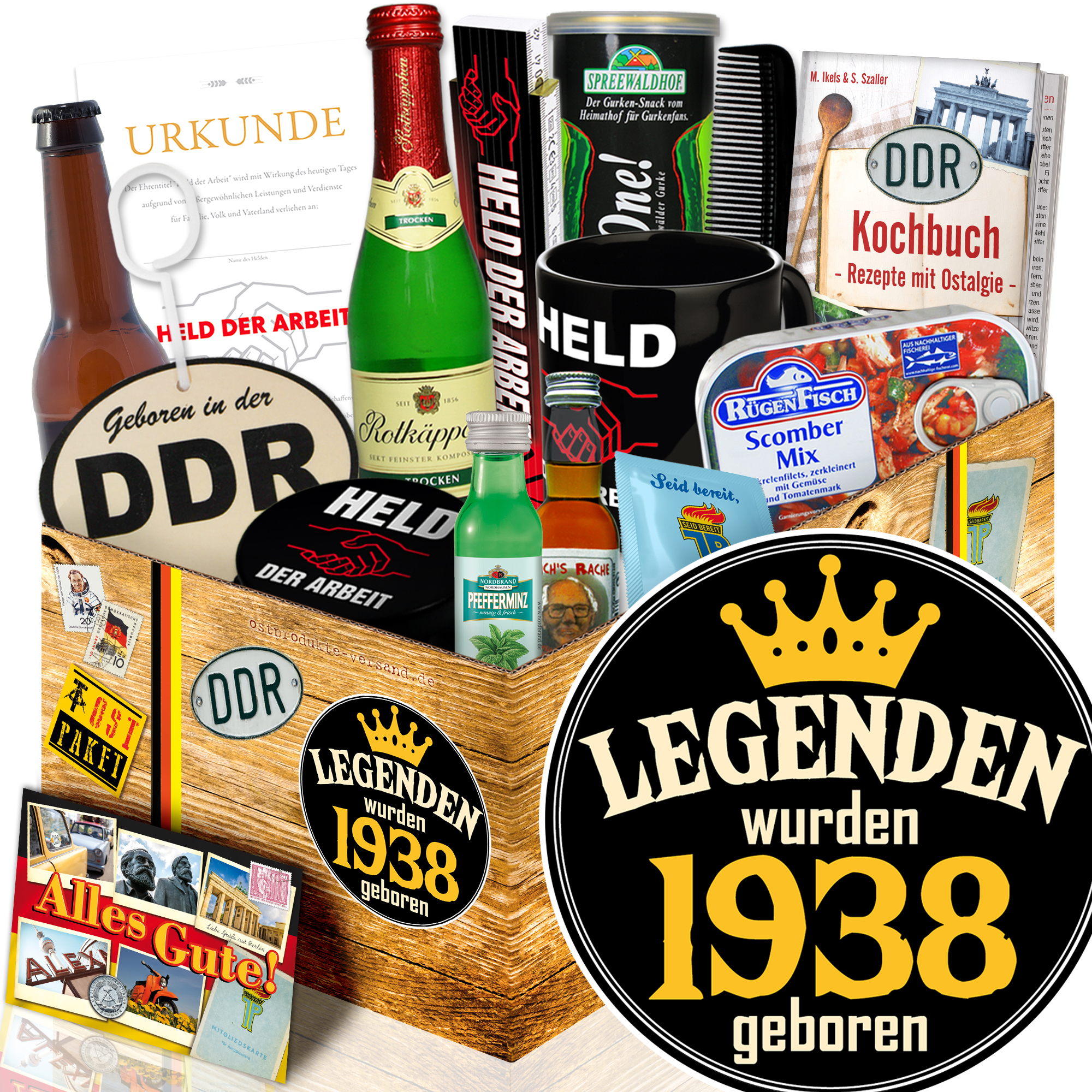 Geschenke Geburtstag Mann Ddr Geschenk Manner Legenden Wurden 1938 Geboren Ebay